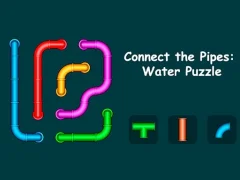 Logħba Connect the Pipes: Water Puzzle onlajn