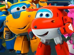 Logħba Superwings Jigsaw Puzzle Collection onlajn