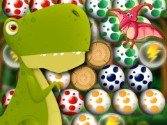 Logħba Egg Shooter: Bubble Dinosaur onlajn