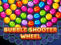 Logħba Bubble Shooter Fruits Wheel onlajn