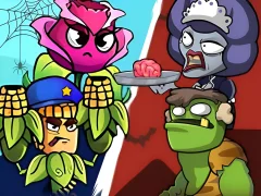 Logħba Plants Vs Zombies - Merge Defense onlajn