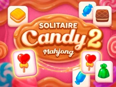 Logħba Solitaire Mahjong Candy 2 onlajn