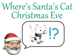 Logħba Where's Santa's Cat Christmas Eve onlajn