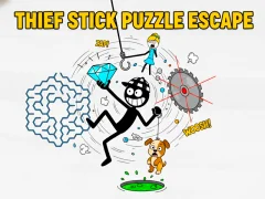 Logħba Thief Stick Puzzle Escape onlajn