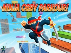 Logħba Ninja Obby Parkour onlajn