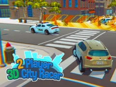 Logħba 2 Player 3D City Racer onlajn