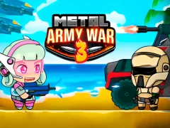 Logħba Metal Army War 3 onlajn