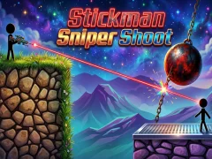 Logħba Stickman Sniper Shoot onlajn