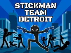 Logħba Stickman Team Detroit onlajn