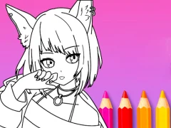 Logħba Anime Manga Coloring Book onlajn