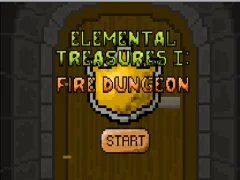 Logħba Elemental Treasures 1: The Fire Dungeon onlajn
