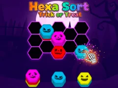 Logħba Hexa Sort Trick or Treat onlajn