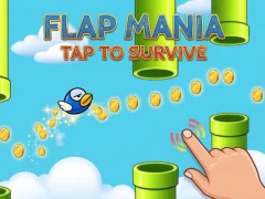 Logħba Flap Mania Tap to Survive onlajn
