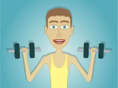Logħba Muscle Clicker onlajn