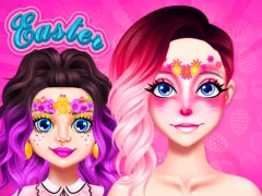 Logħba Easter Funny Makeup onlajn