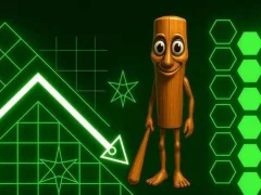 Logħba Tung Tung Sahur in Geometry Dash onlajn