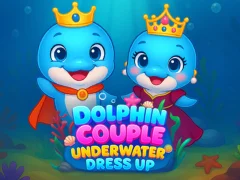 Logħba Dolphin Couple Underwater Dress Up onlajn
