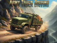 Logħba Army Truck Driving onlajn