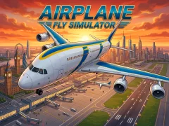 Logħba Airplane Fly Simulator onlajn