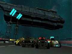 Logħba Moon Car Stunt onlajn