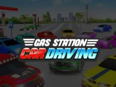 Logħba Gas Station Car Driving onlajn
