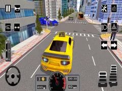 Logħba Modern City Taxi Car Simulator onlajn