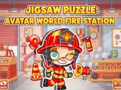 Logħba Jigsaw Puzzle: Avatar World Fire Station onlajn
