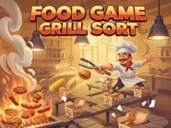 Logħba Food Game Grill Sort onlajn