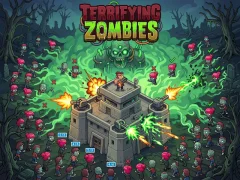 Logħba Terrifying Zombies onlajn