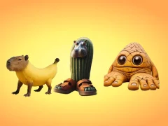 Logħba Italian animals with voice acting onlajn