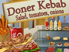 Logħba Doner Kebab Salad, Tomatoes, Onions onlajn