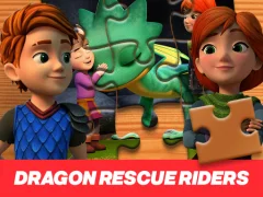 Logħba Dragon Rescue Riders Jigsaw Puzzle onlajn
