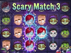Logħba Scary Match 3 onlajn