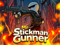 Logħba Mr Stickman Gunner onlajn