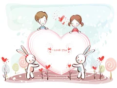 Logħba Valentine Young Love onlajn
