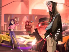 Logħba Rod Multiplayer Car Driving onlajn
