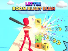 Logħba Letter Boom Blast Rush onlajn