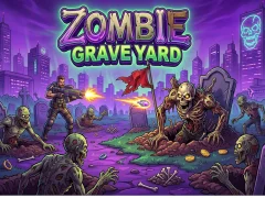 Logħba Zombie Grave Yard onlajn