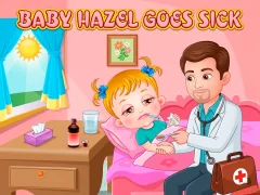 Logħba Baby Hazel Goes Sick onlajn