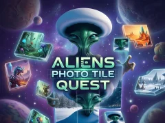 Logħba Aliens Photo Tile Quest onlajn