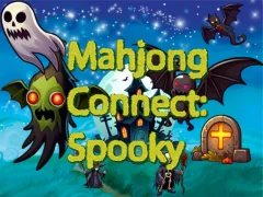 Logħba Mahjong Connect Spooky onlajn