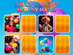 Logħba Balloon Artist Memory Match onlajn