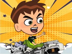 Logħba Ben 10 Crazy Truck onlajn