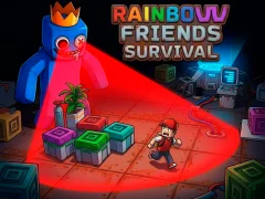 Logħba Rainbow Friends Survival onlajn