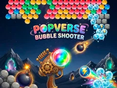 Logħba Popverse Bubble Shooter onlajn