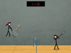 Logħba Stick Figure Badminton 2 onlajn