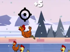 Logħba Chicken Shooting 2D onlajn