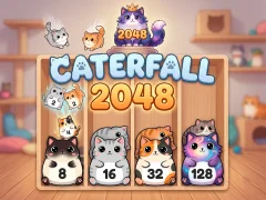 Logħba Caterfall 2048 onlajn