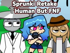 Logħba Sprunki Retake Human But FNF onlajn