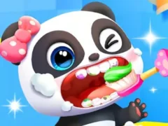 Logħba Jigsaw Puzzle: Baby Panda Teeth Health onlajn